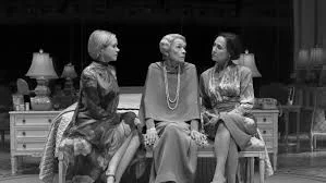 Alison Pill, Glenda Jackson, and Laurie Metcalf in Three Tall Women.