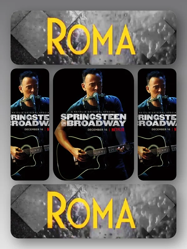 LOOK BACK IN STYLE - ROMA AND SPRINGSTEEN ON NETFLIX