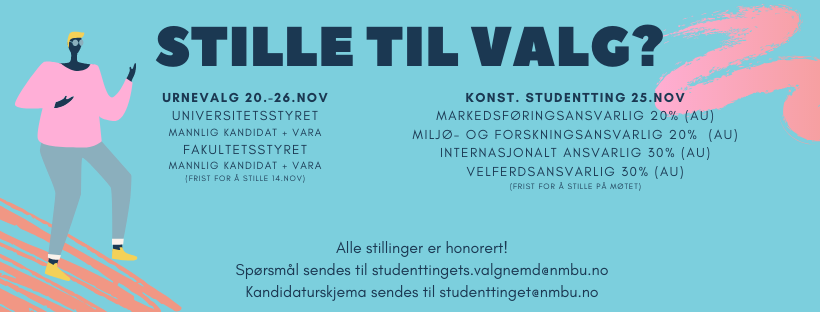 Still til universitetsvalget 14. november!