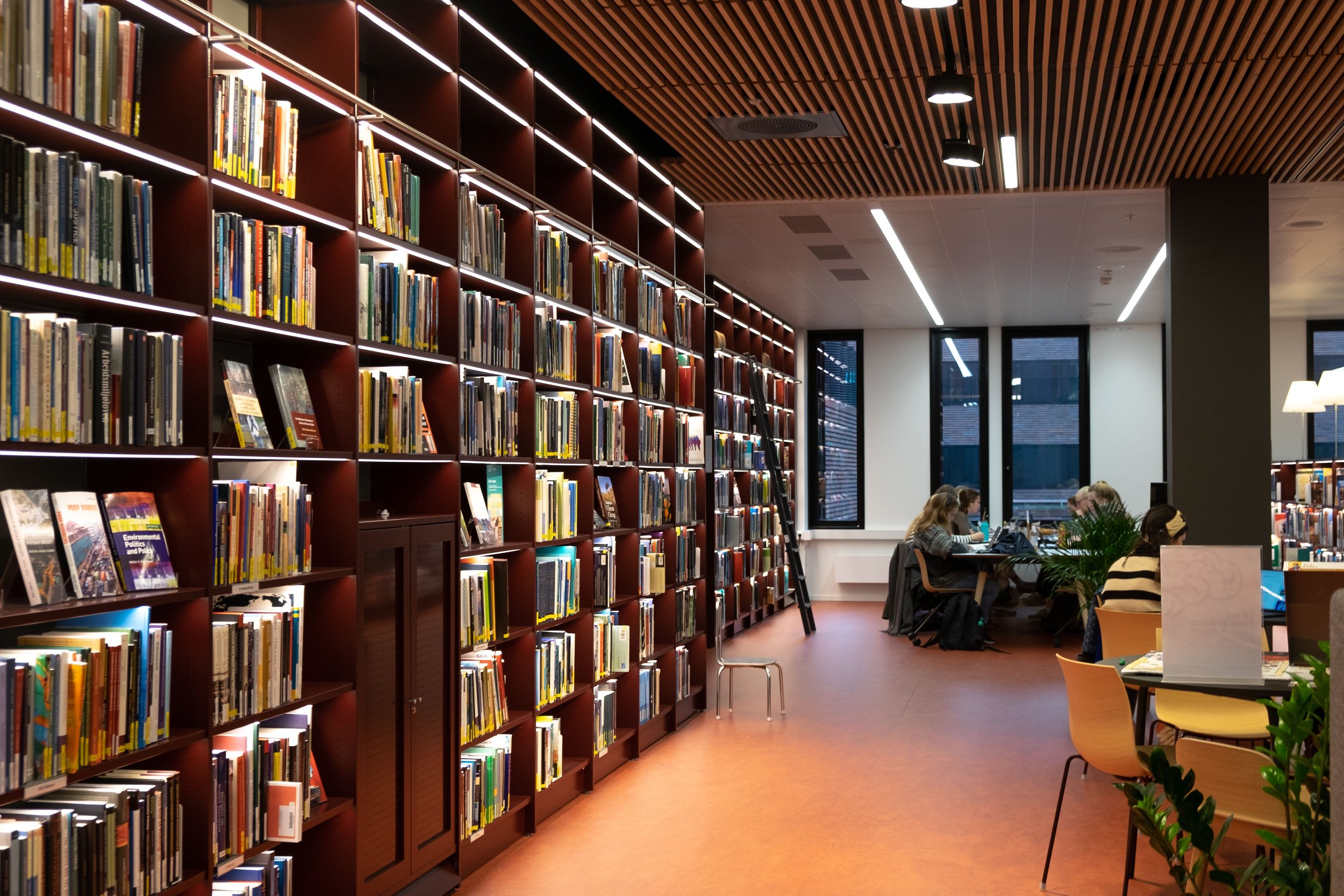 THE LIBRARY IS FOR EVERYONE!