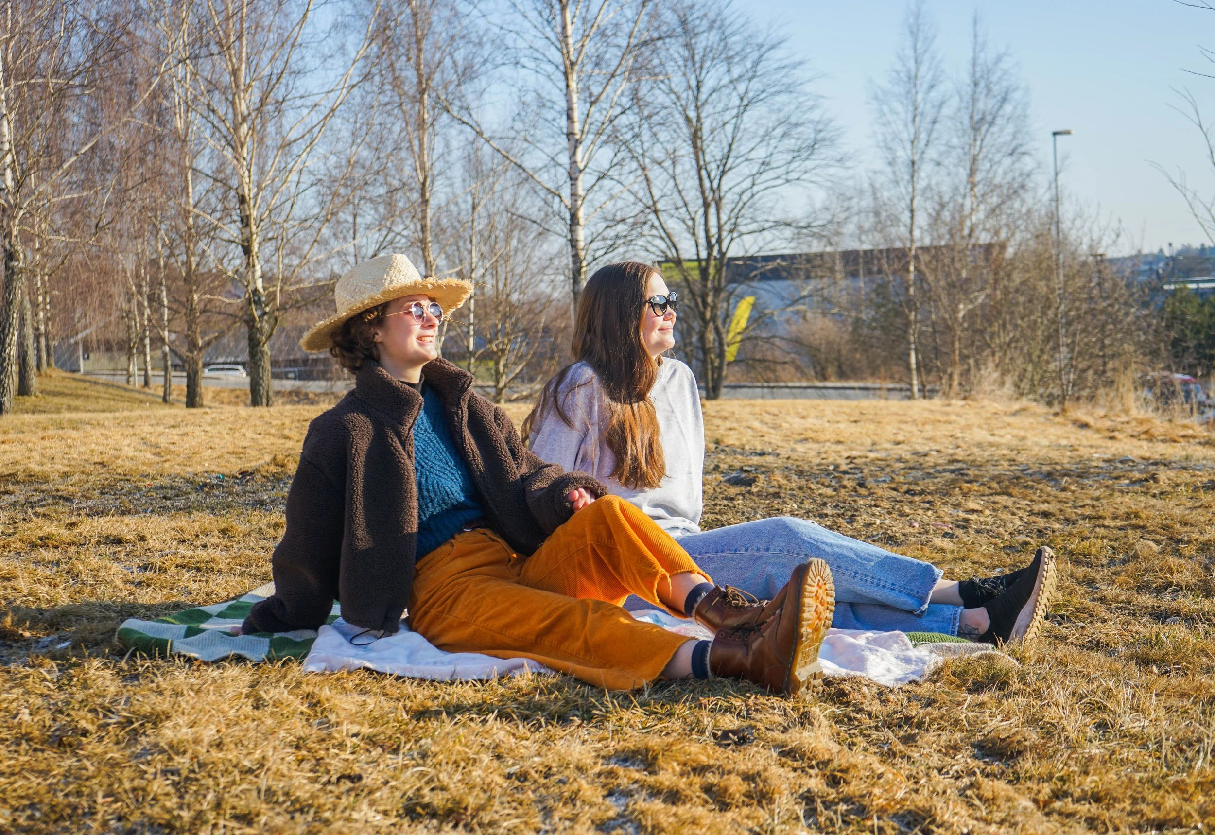 Hyggelig prat i solen .jpeg