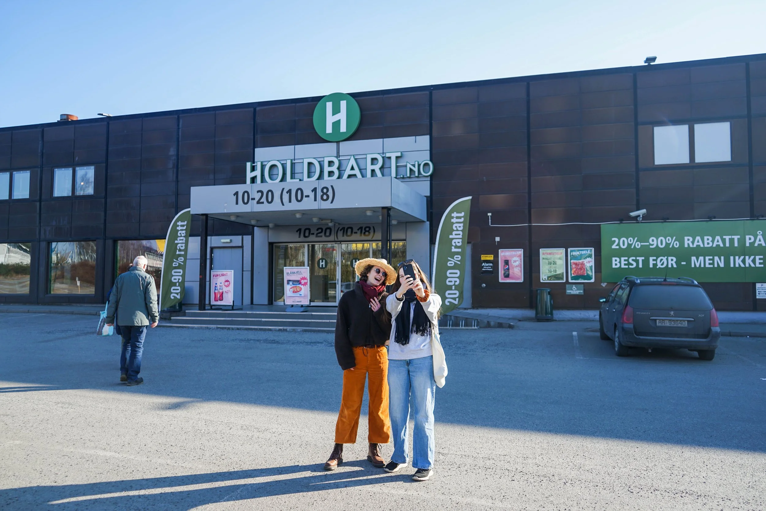 BILLIG MAT: På Holdbart kan man gjøre mange kupp- perfekt for en student!