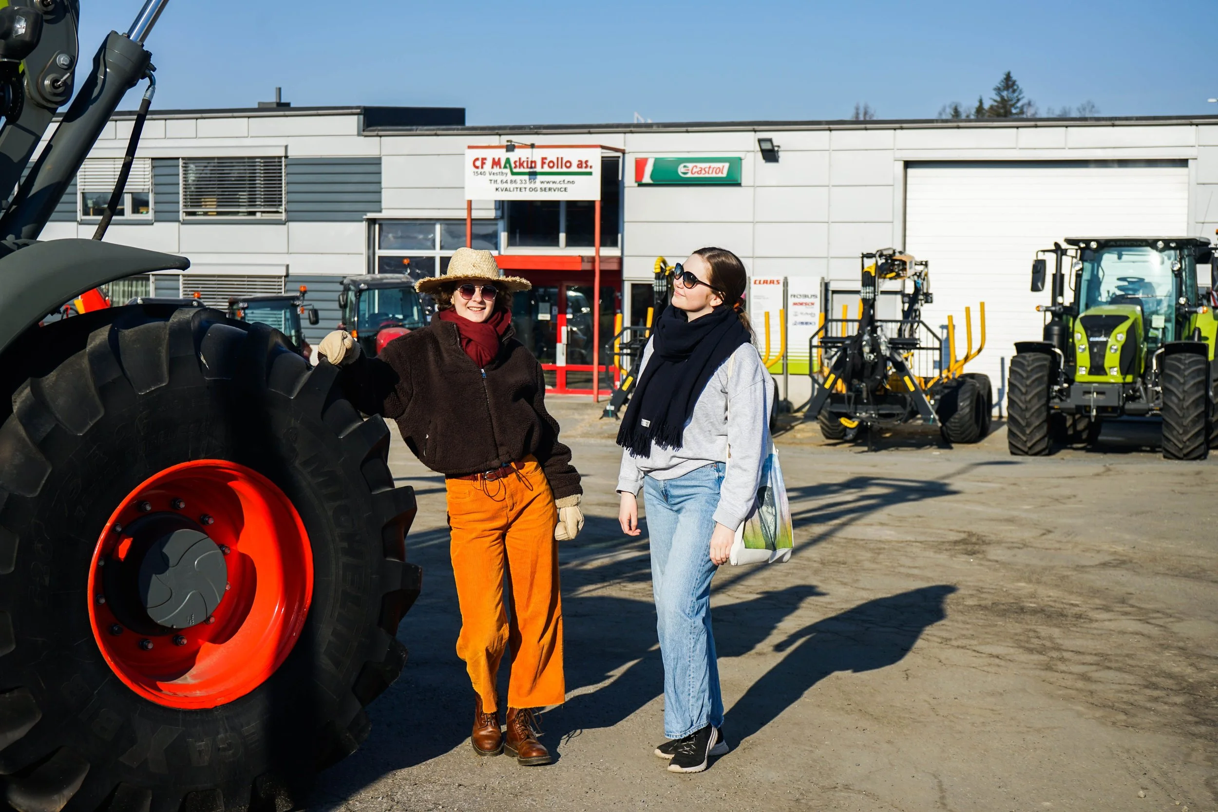 MANGE SEVERDIGHETER: Ta deg tid til å beundre en traktor!