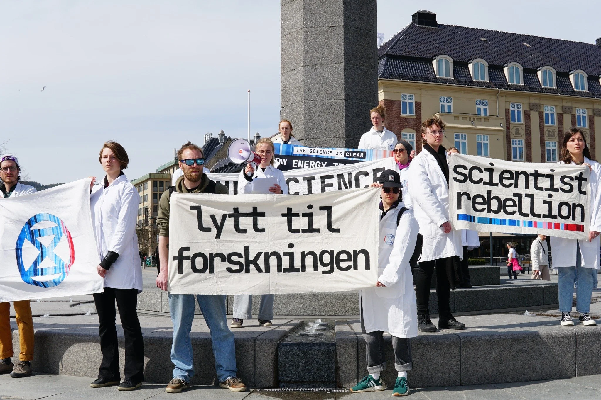SCIENTIST REBELLION: NORSKE FORSKERE PROTESTERER MOT KLIMAPASSIVITET
