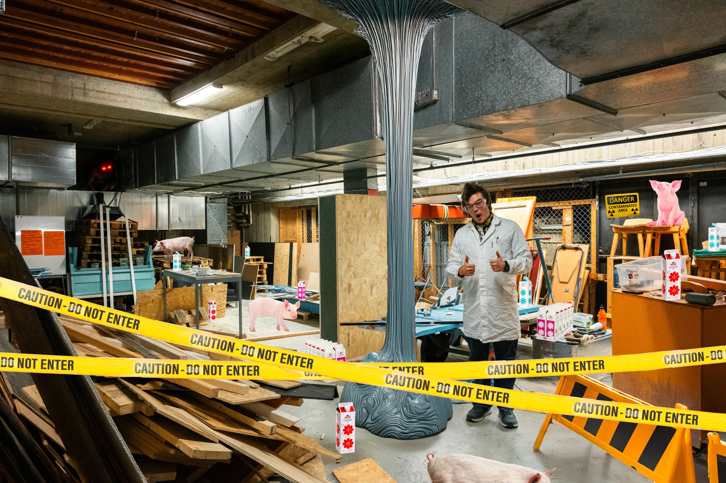 Samfunnet After the explosion - He breaks the silence