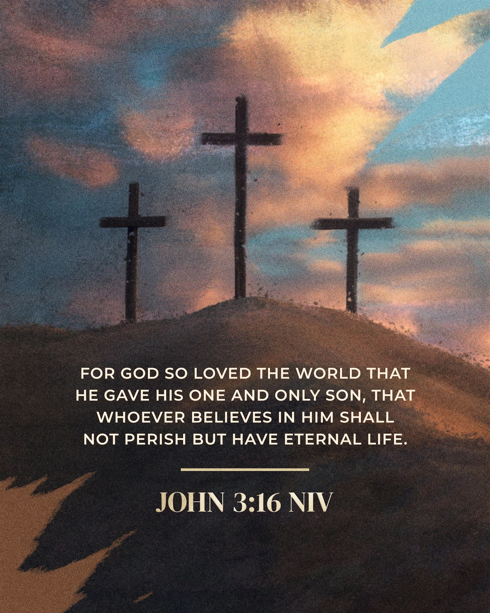 Thank you Jesus for the cross, your blood, your love!