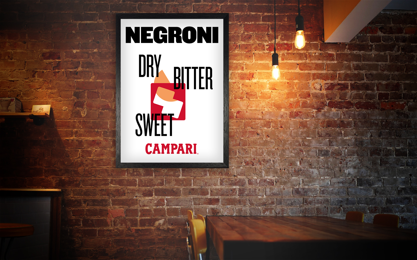 Campari Negroni Lightbox | By James-Lee Duffy