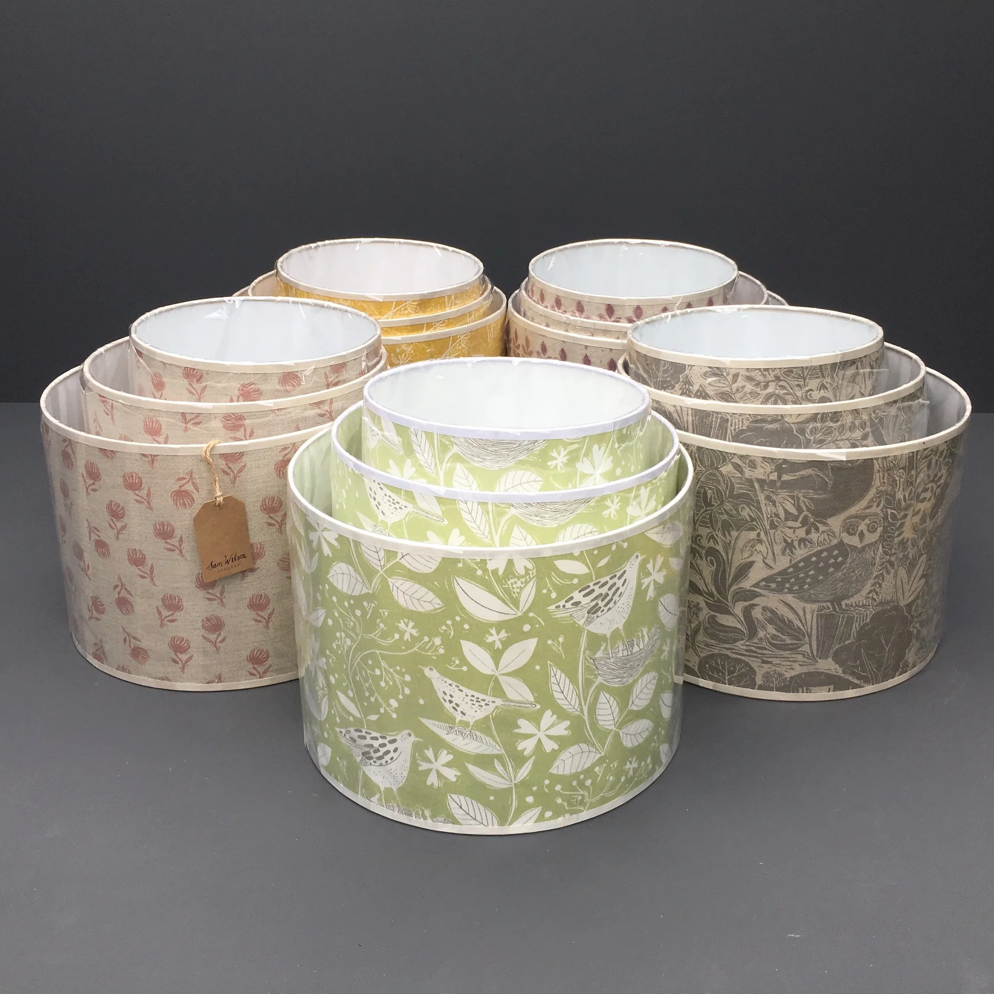 Sam Wilson Designer Linoprint Lampshades