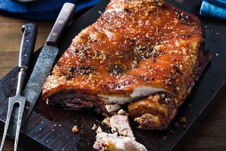 Slow Roasted Pork Belly