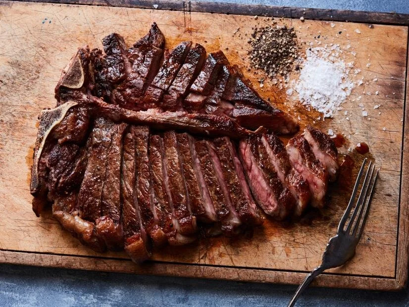 Pan-seared T-Bone Steak