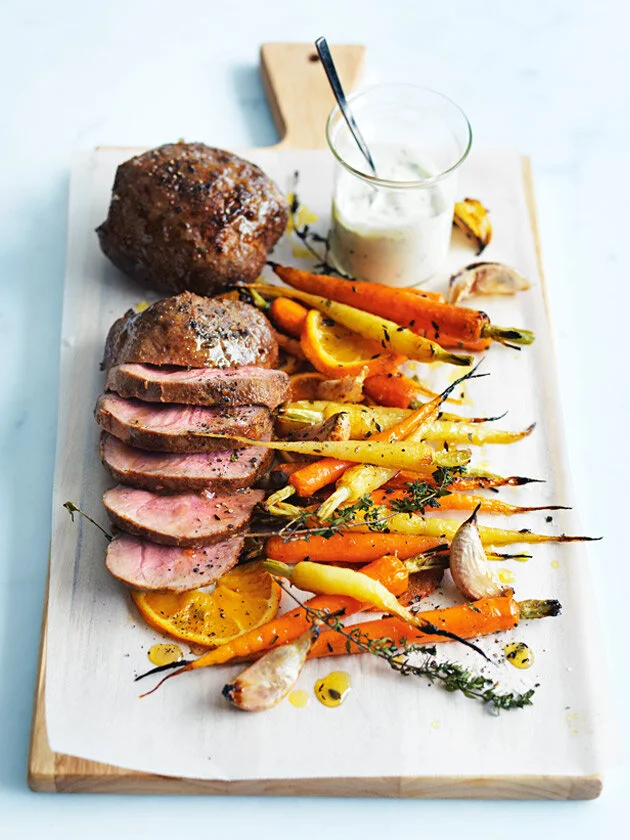 Mini Lamb Rump Roasts with Oregano