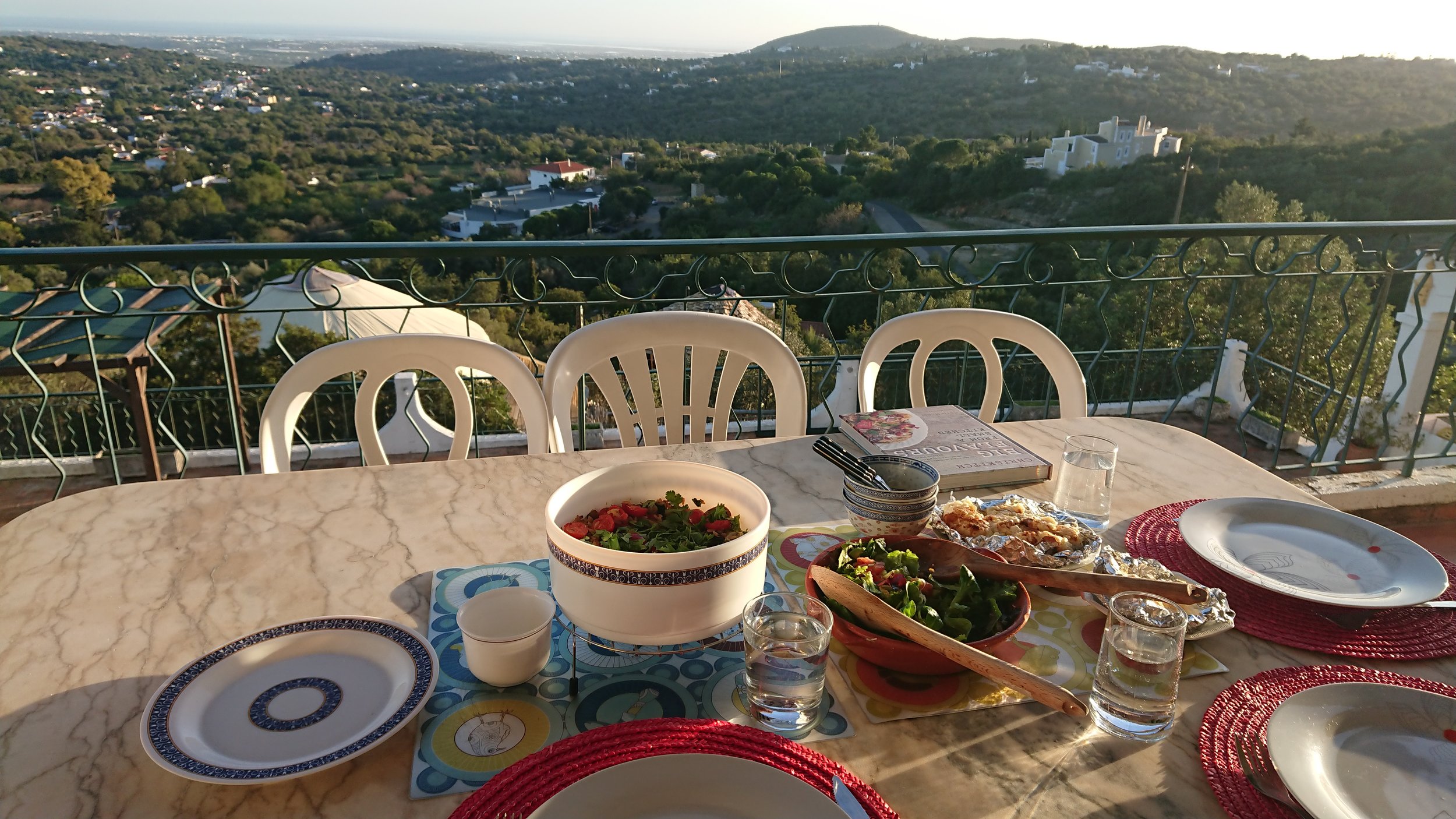 View from balcony