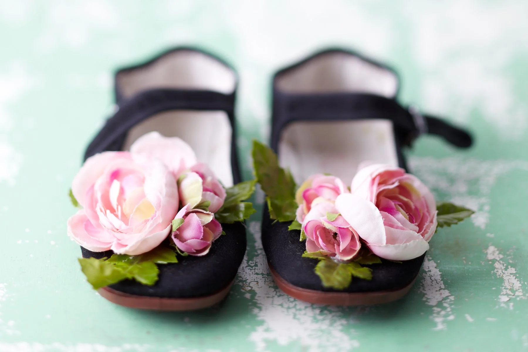 Flowered Shoes
