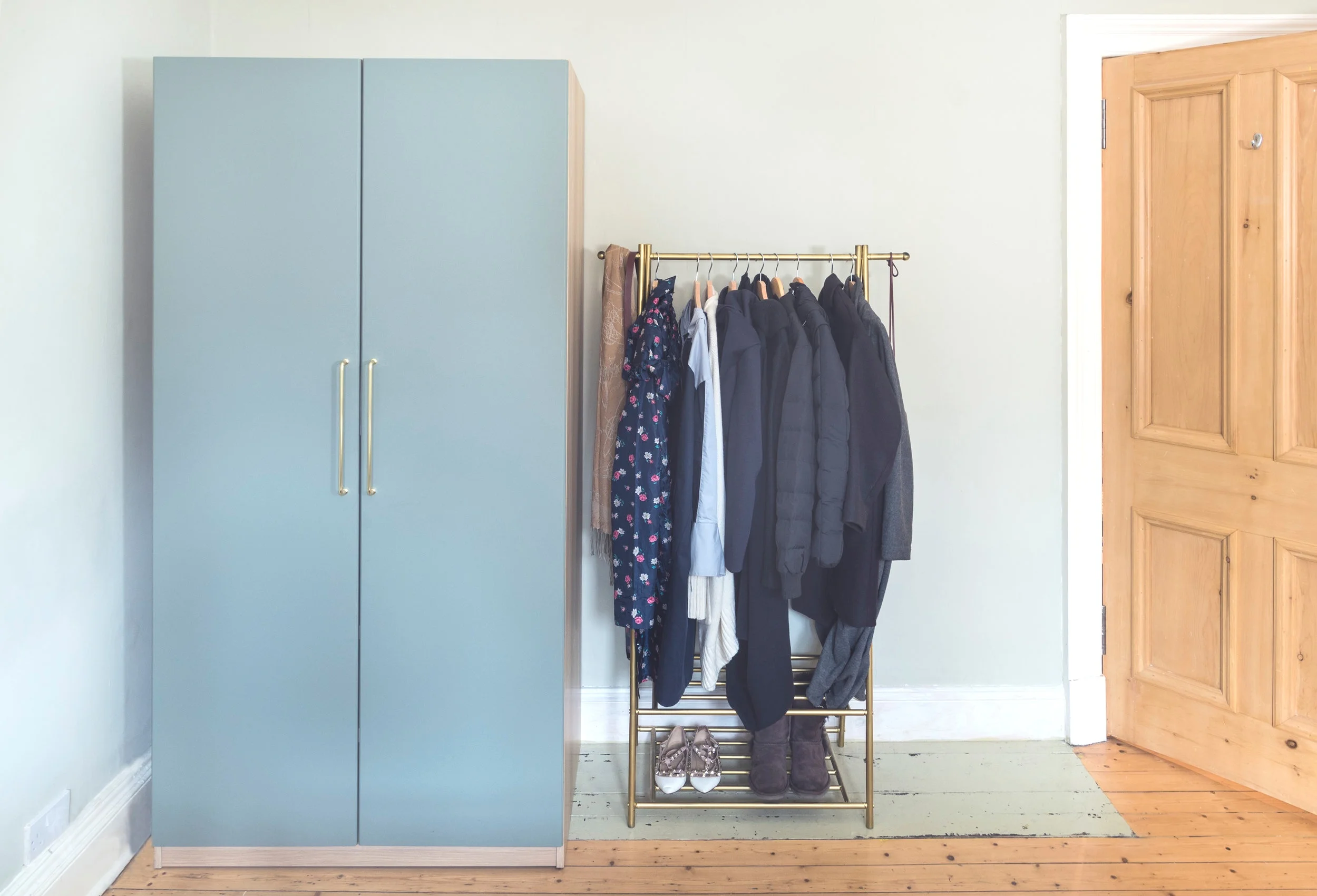 We helped the clients to remove a lot of items that no longer align with their lifestyle, and then we place them in a way that create calmness