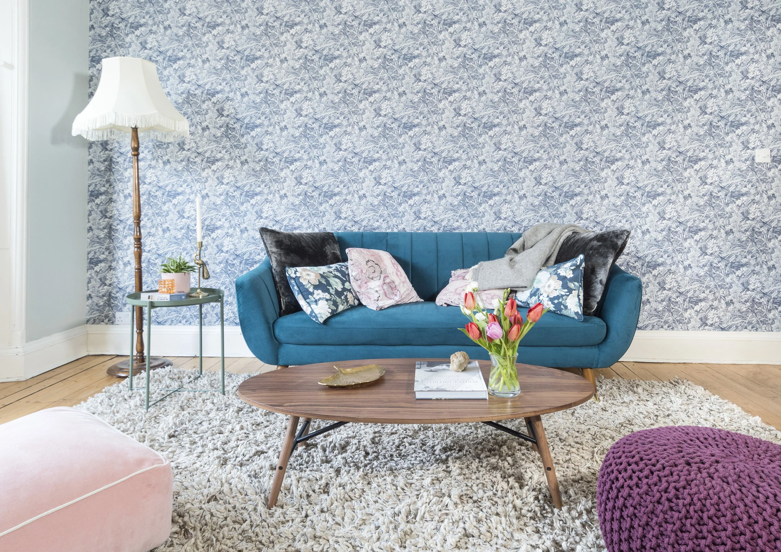 It’s vital for a living room to give a sense of harmony so we make sure every item complement each other