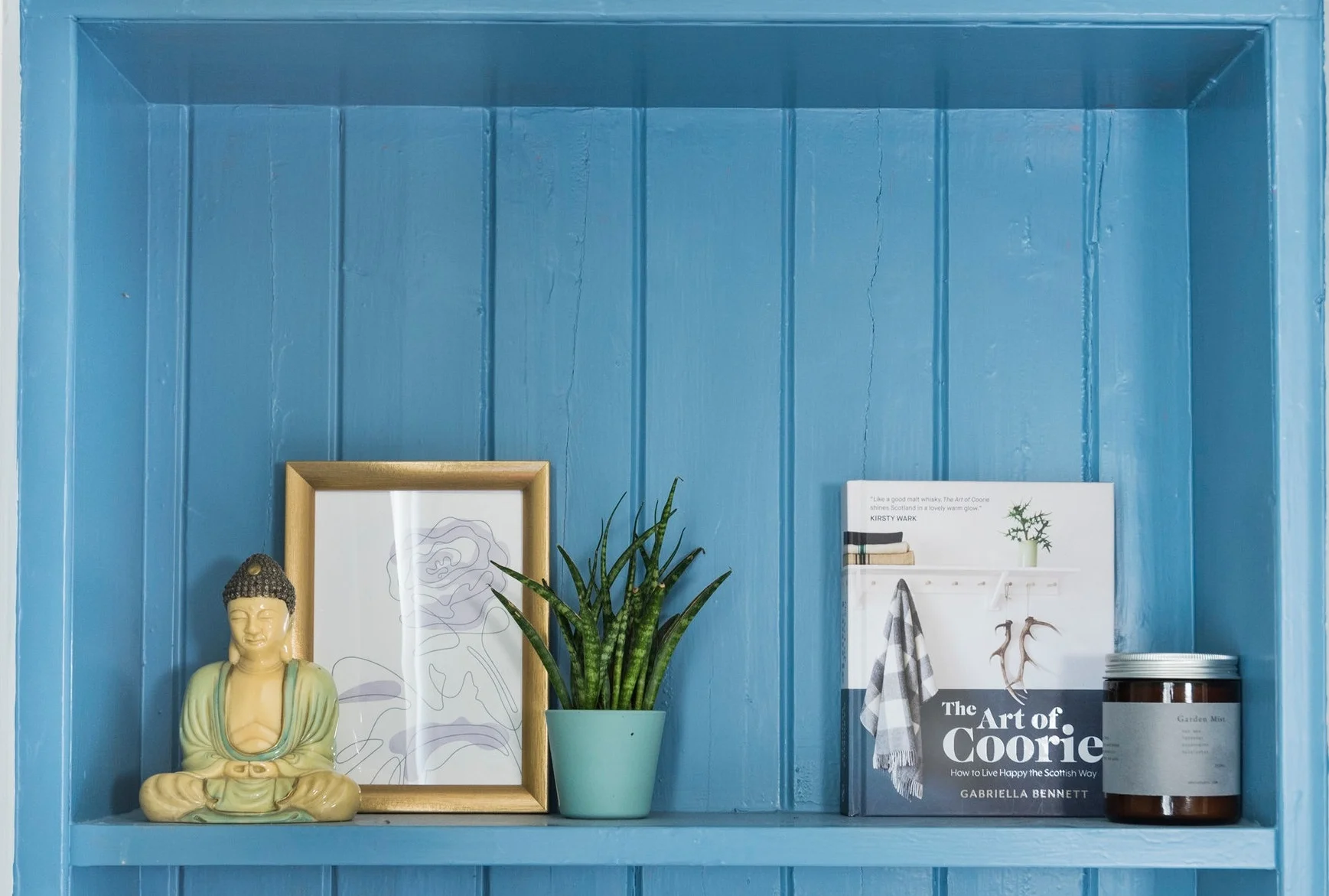 Created a meditation corner for the client