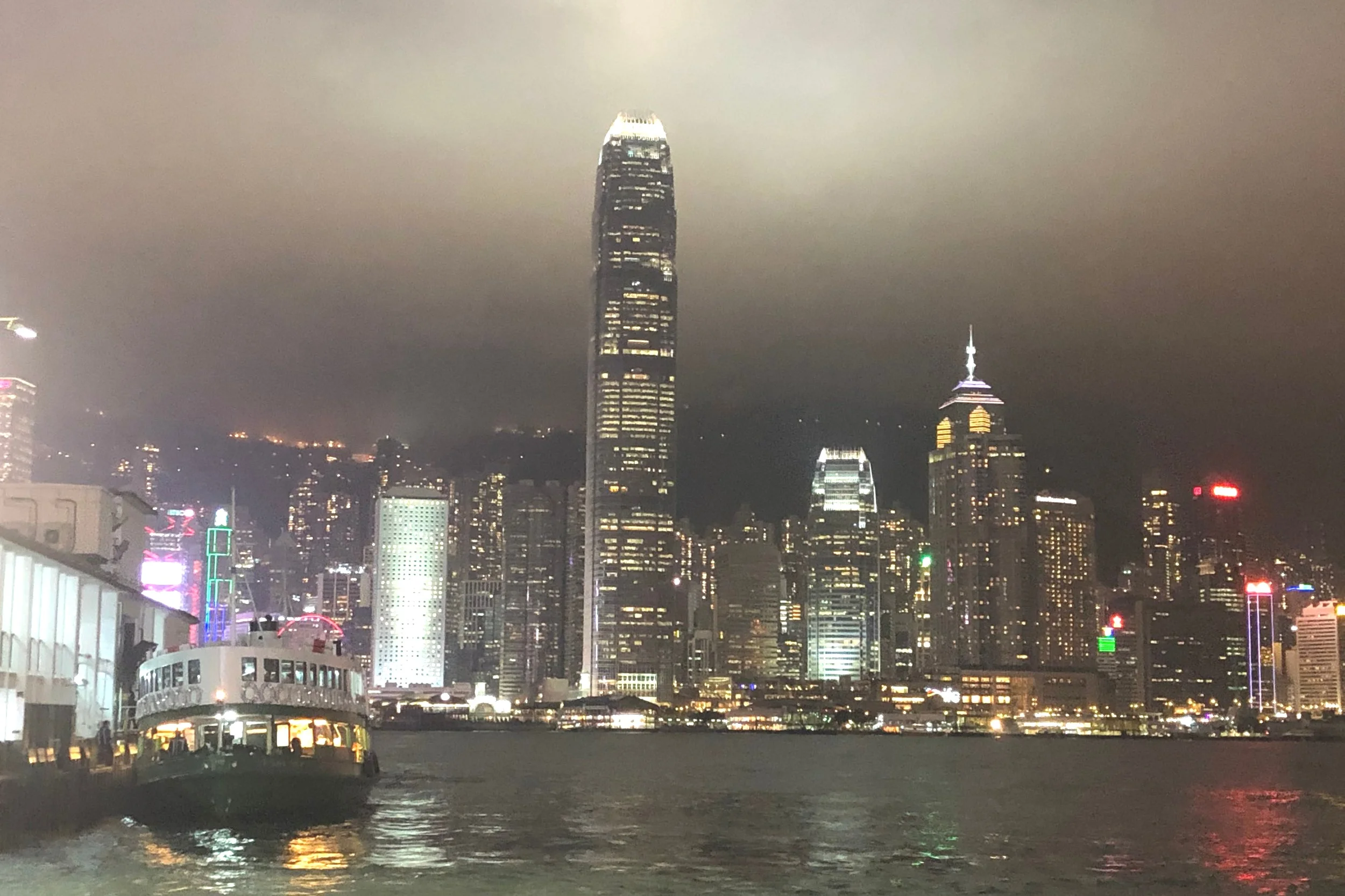 Victorian Harbour in Hong Kong, where I lived before relocating to the Scottish capital. The busyness, the streets, the human connection have always inspired me,