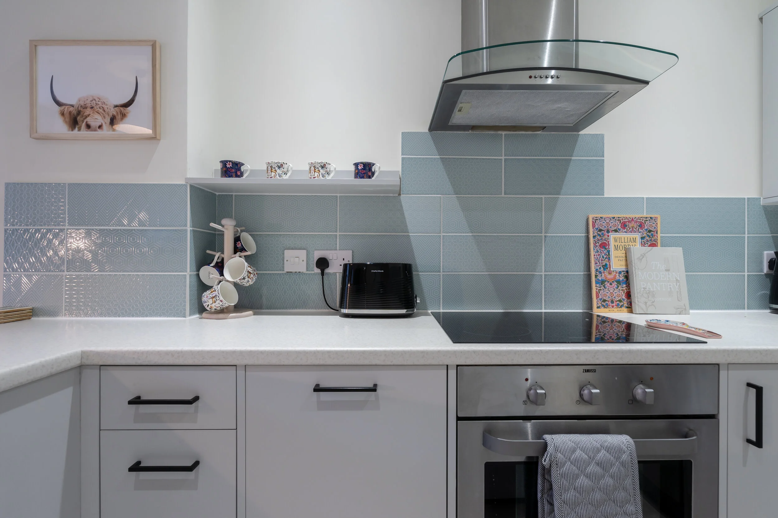 A Kitchen designed by Edinburgh-based interior designer, bought from Wren Kitchen