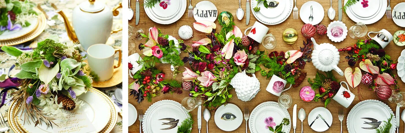Photo from Ellermann Flowers, always my favourite florist. The team makes the most intriguing table styling, with carefully hand-tied bouquet
