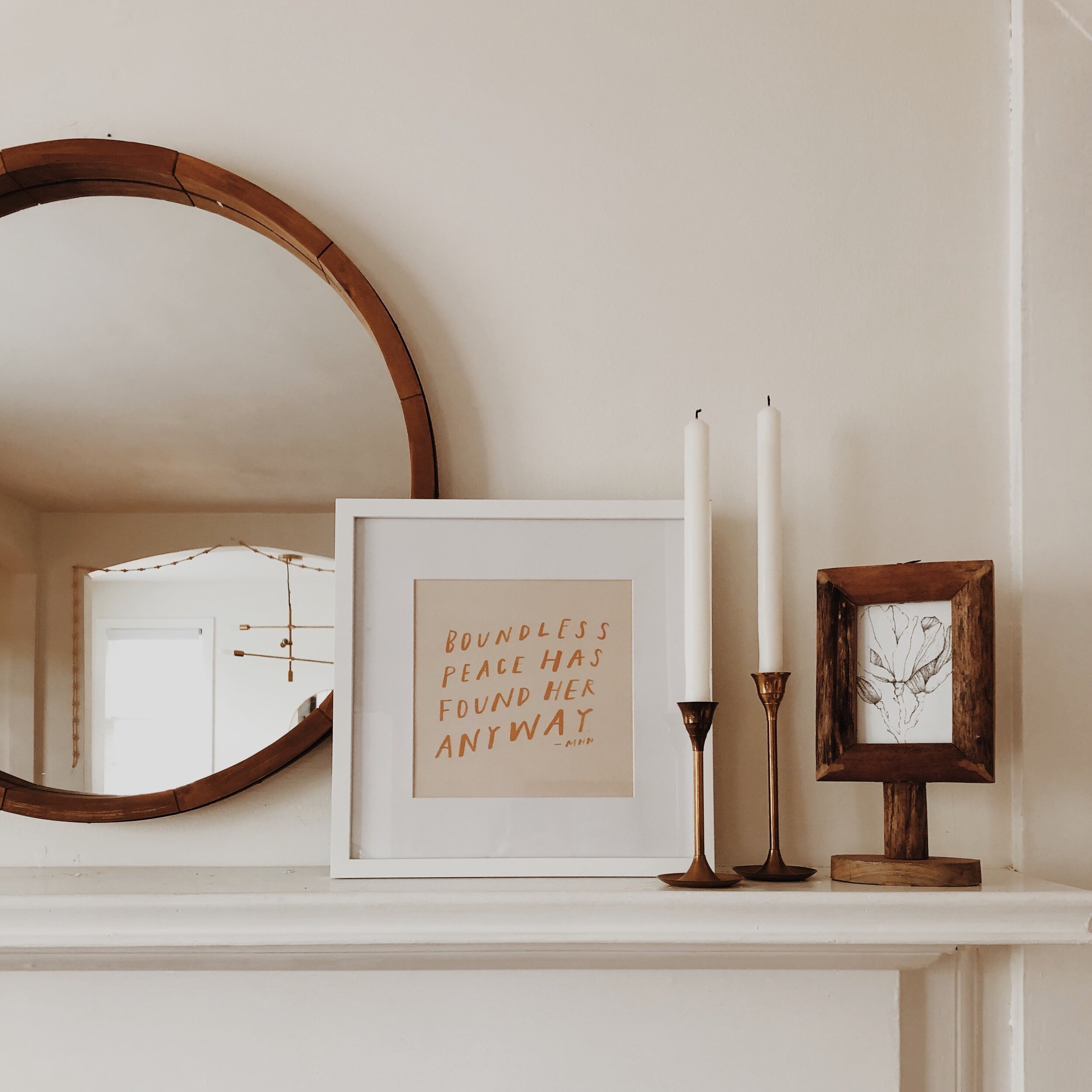 Mirror on top of fireplace is generally regarded as a clash of energy in feng shui. However, it can still work if your fireplace is in a direction that’s good with your kua