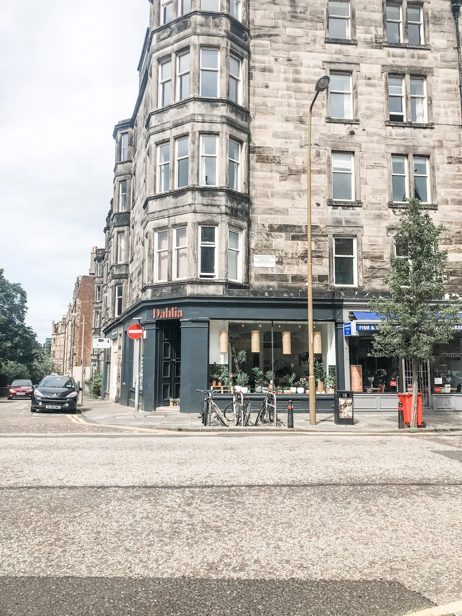 I took this photo in Marchmont, Edinburgh on the day after I viewed the flat in 2018 because I simply cannot believe the coincidence