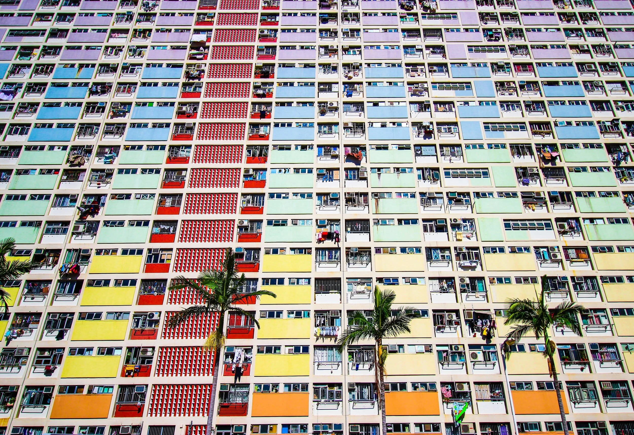 This is a building from Hong Kong, where I grow up..and I find moving in a busy city even more challenging!