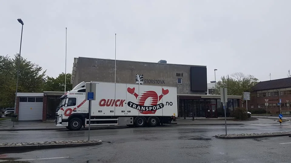 Levering til Storstova på Bryne