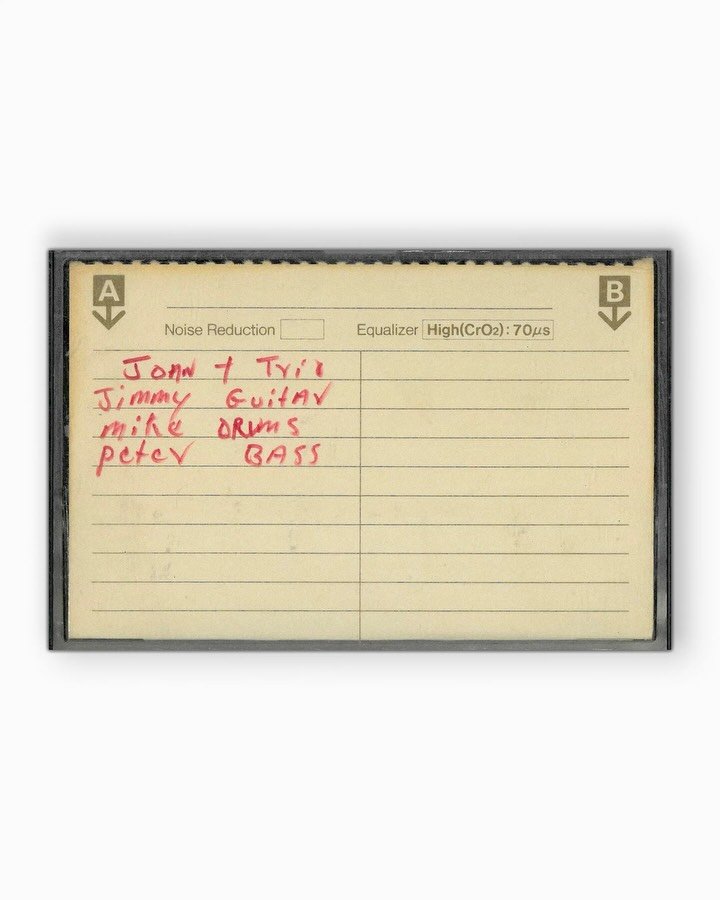 Some special one of a kind unreleased original rehearsal tapes and demos now in the shop!