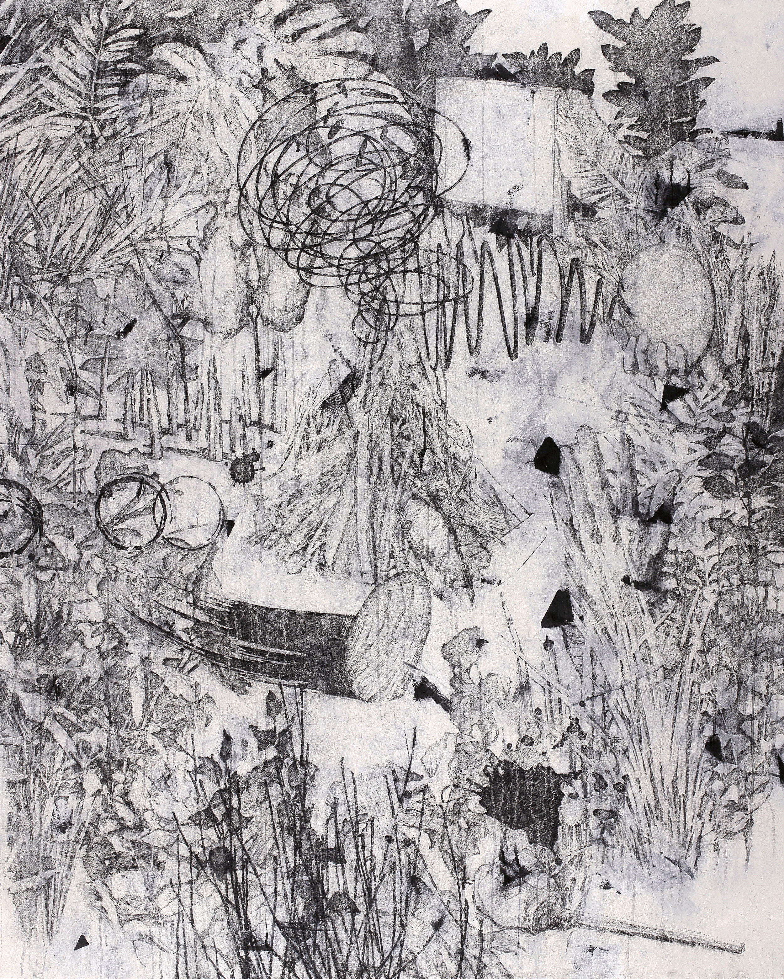 작당(作黨) Fresco technique, 182x145cm, 2018