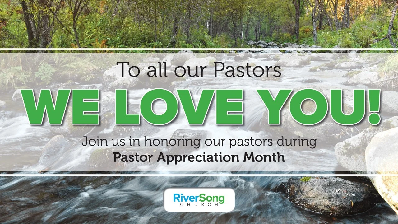 October is Pastor Appreciation Month