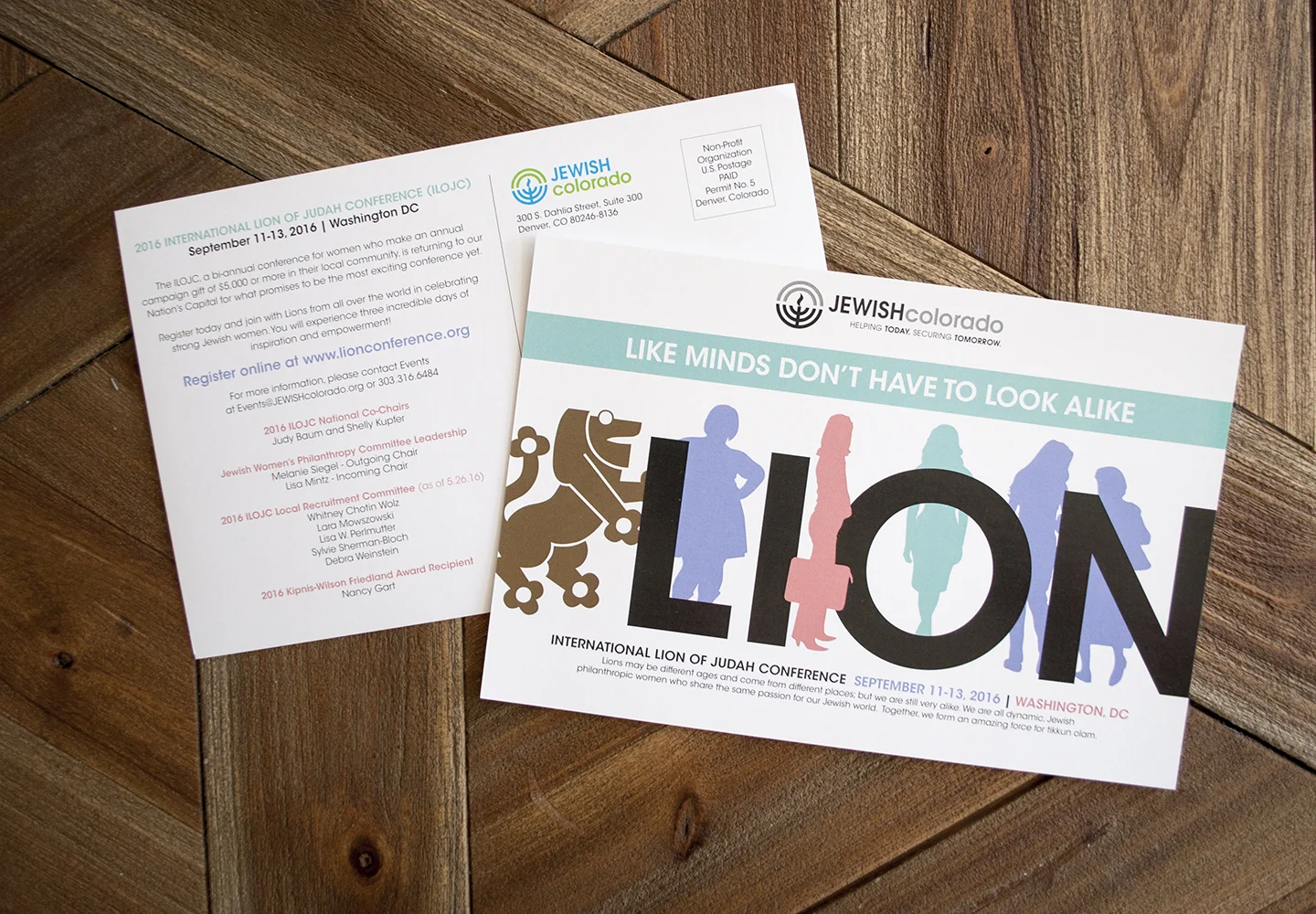 International Lion of Judah Conference Postcard