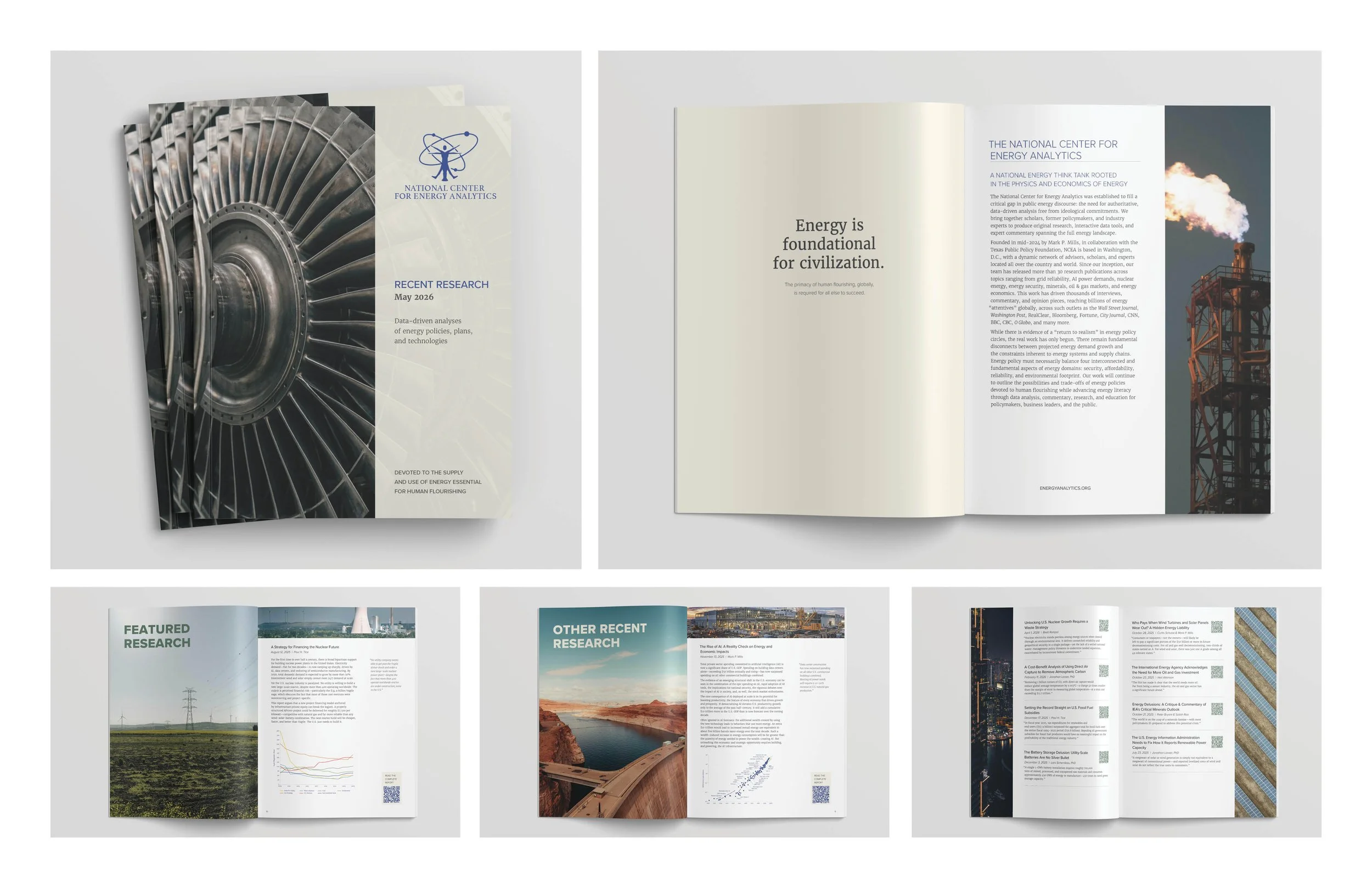 National Center for Energy Analytics Recent Research Booklet