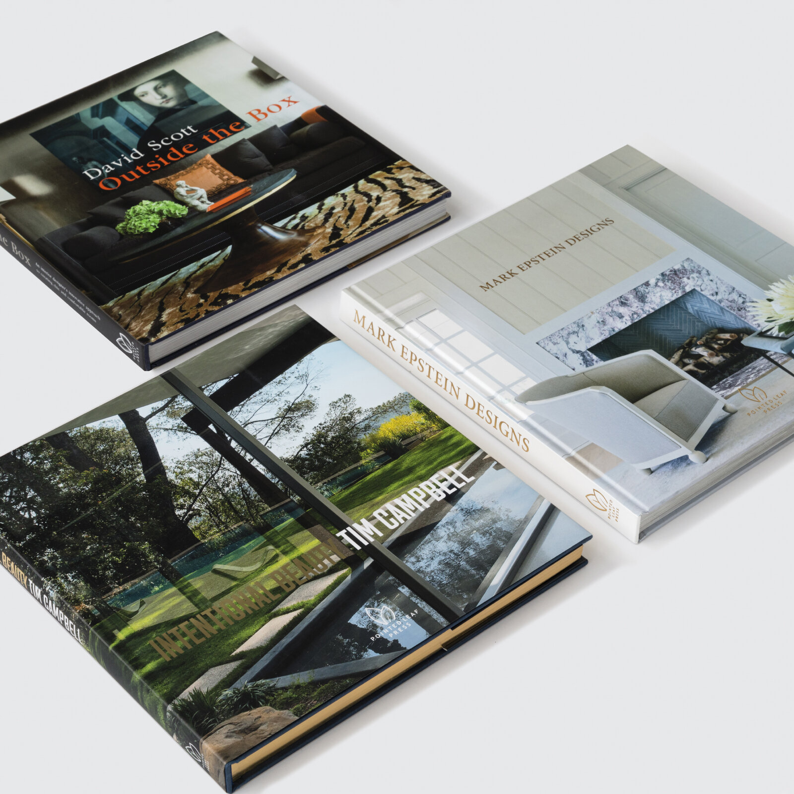 Interior Design Books | Book Gift Set — Pointed Leaf Press