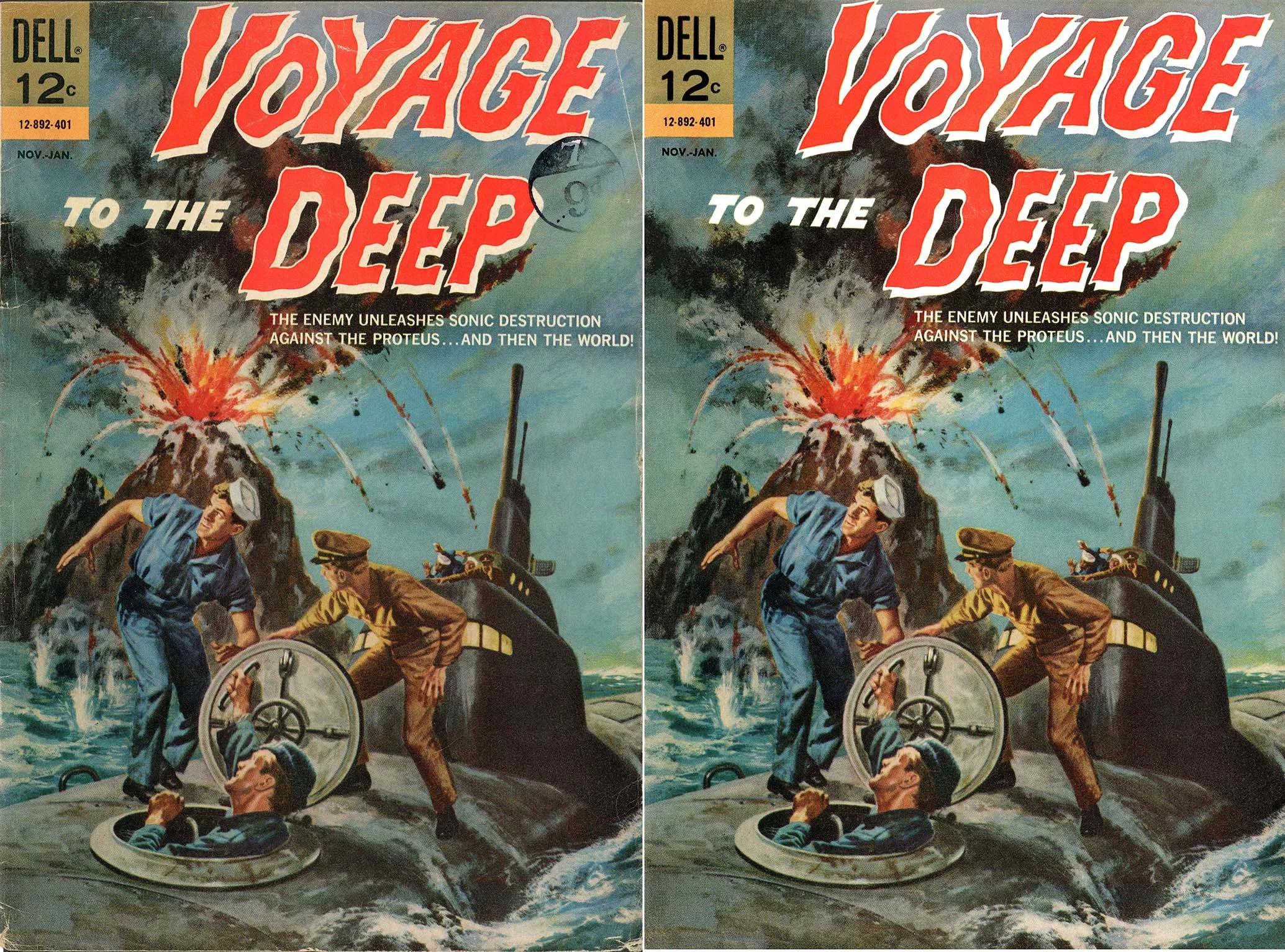 Voyage to the Deep #4 Cover