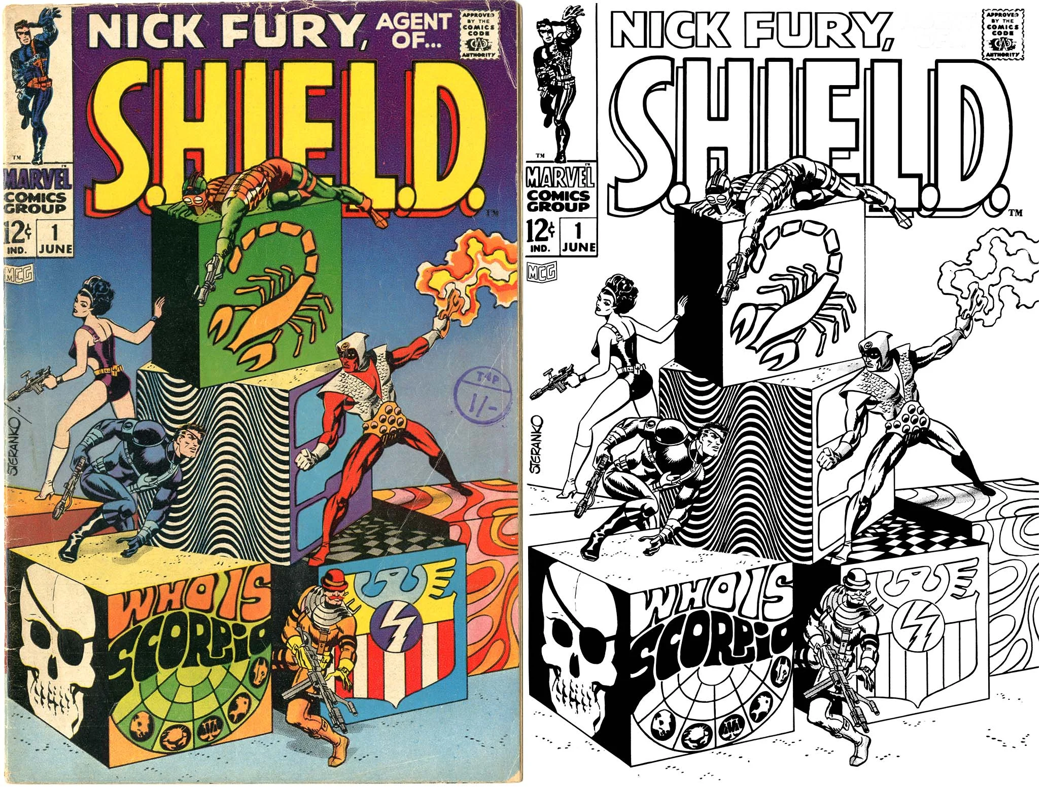 Nick Fury #1 Cover
