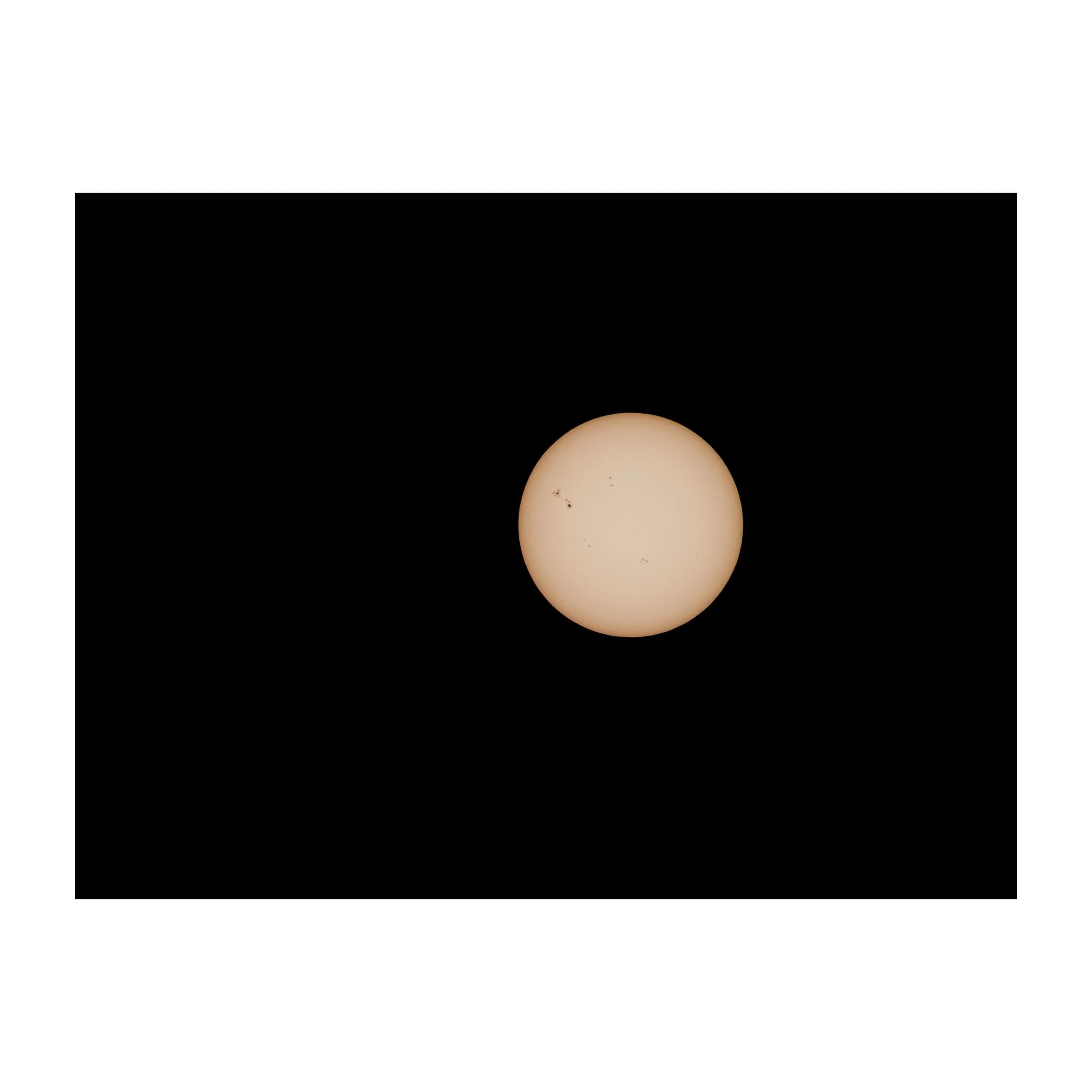 178/365 
Today&rsquo;s sun, large sunspots in the top left. 🧡 
.
.
.
.
.
shot with a manual #Pentax645400mm lens on a #FujifilmGFX100Sii. The first shot is cropped in a little to compensate for phone screens. 
#sun #star #starlight @fujifilmuk