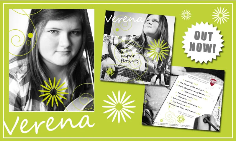 CD Produktion meiner Schülerin Verena