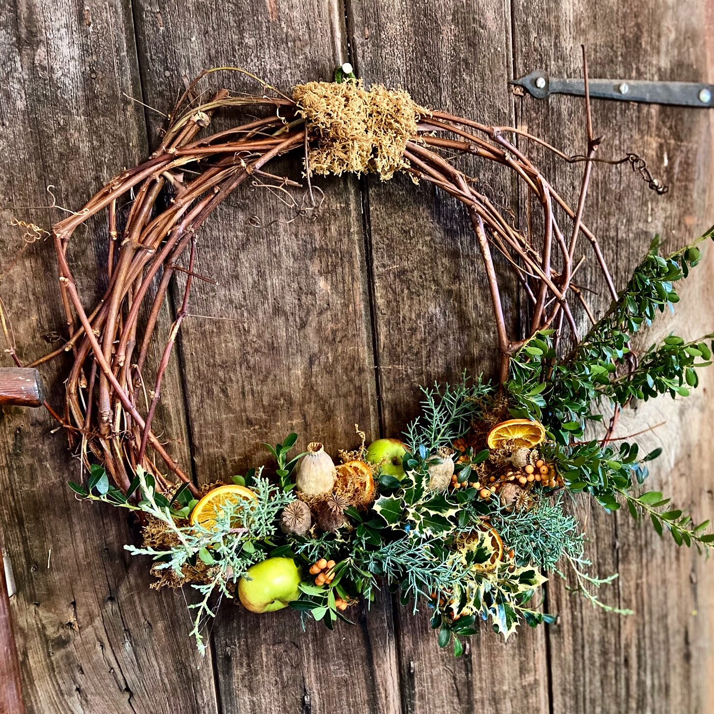 Autumn Handcrafted Grapevine Wreath