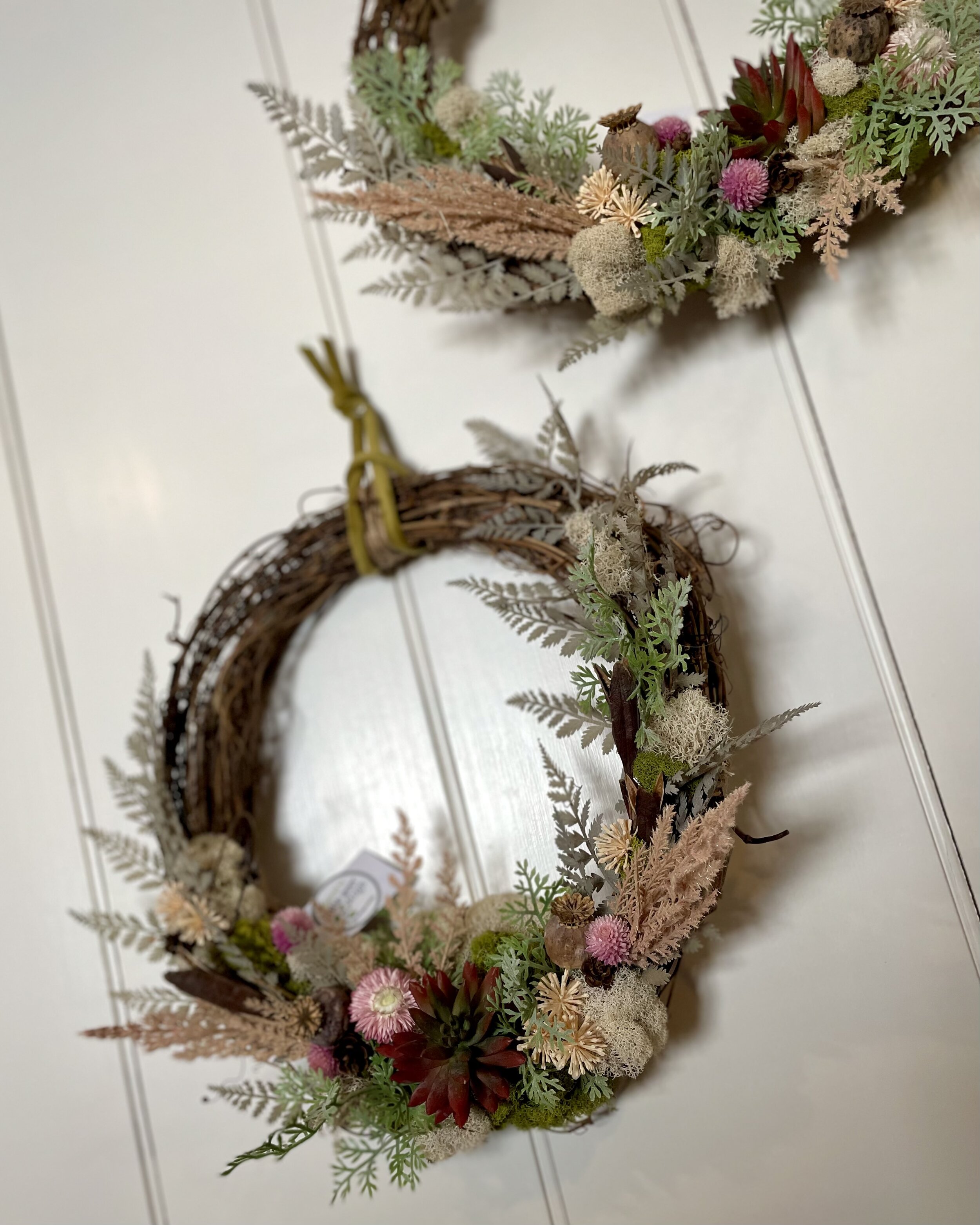 Spring Handcrafted Grapevine Wreath