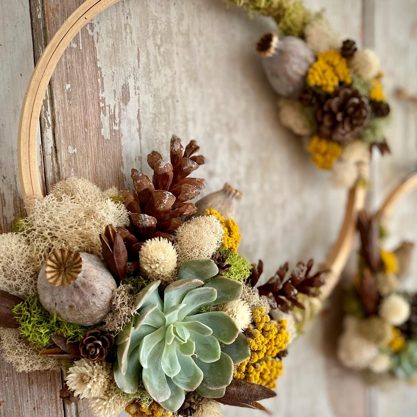 Autumn Hoop Wreath