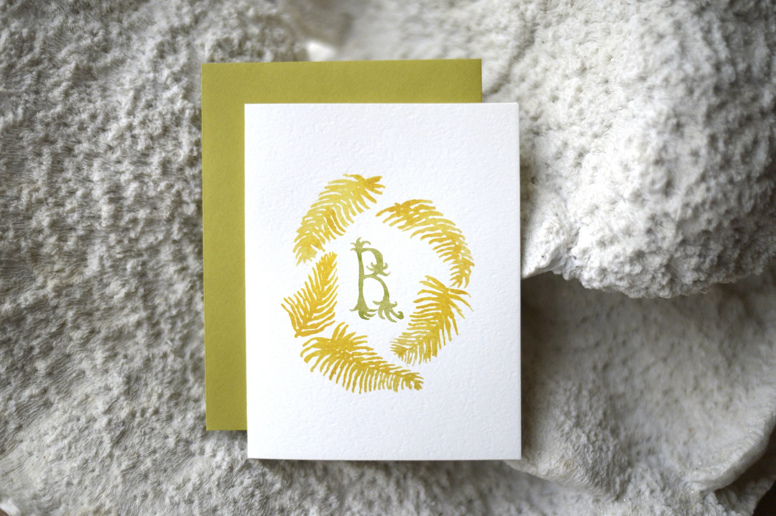 THE REGINA with the Palm font