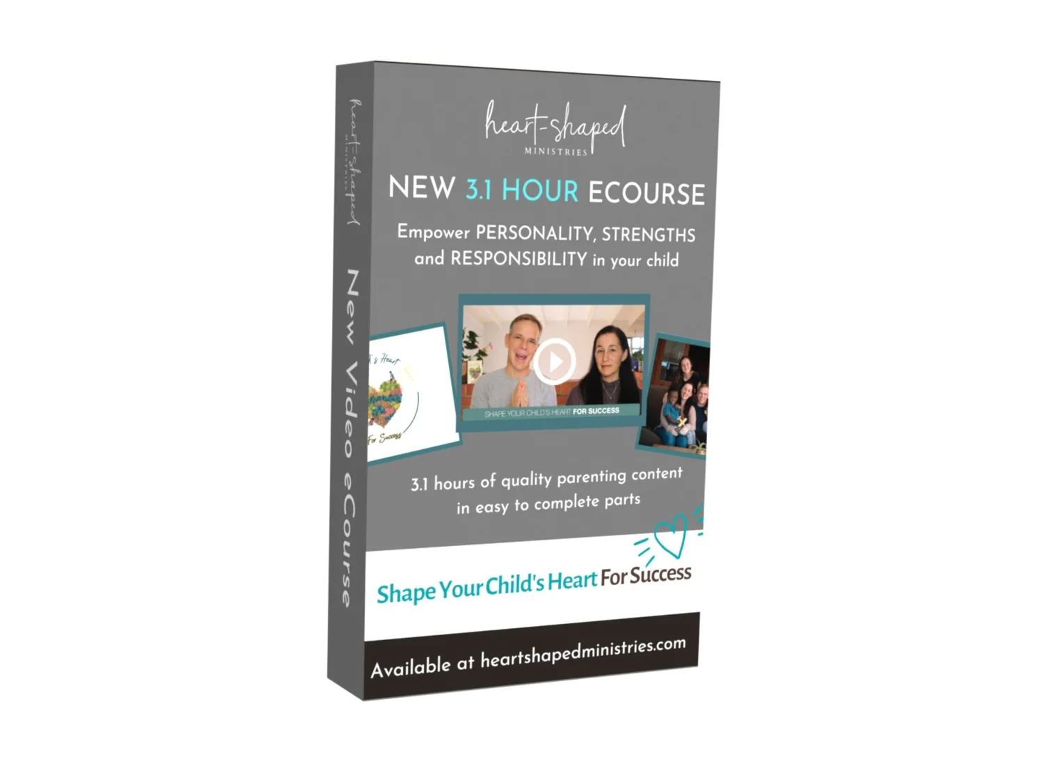Shape Your Child S Heart For Success Ecourse Heart Shaped Ministries