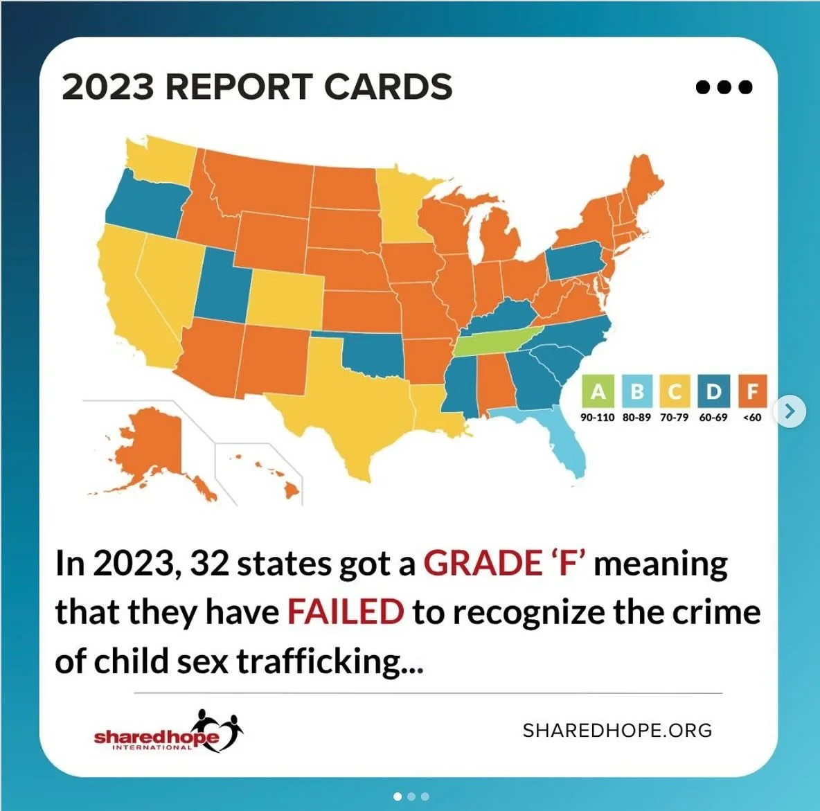 📉 In 2023, 32 states failed to protect children.
📈 In 2024 &amp; 2025, progress was made but not enough.

Laws matter. Action matters more.
📅 On October 14, find out which states stepped up&mdash;and which stayed silent.

🔗 Register now to get yo