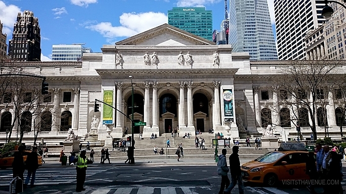 The New York Public Library, 476 Fifth Avenue.