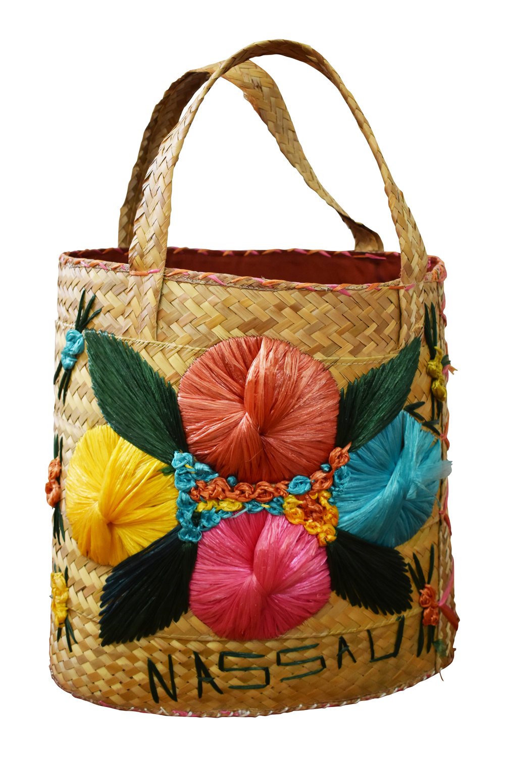 midnat Elskede retfærdig Straw Pom Pom Beach Bag — Classically Curated