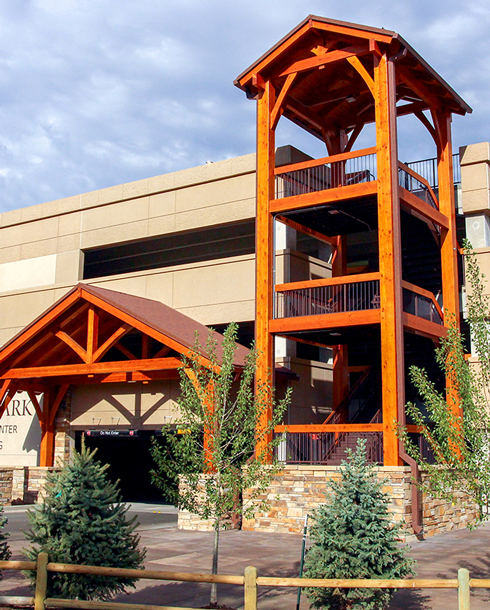 American Public Works Association award for new Estes Park Transit Facility Parking Structure