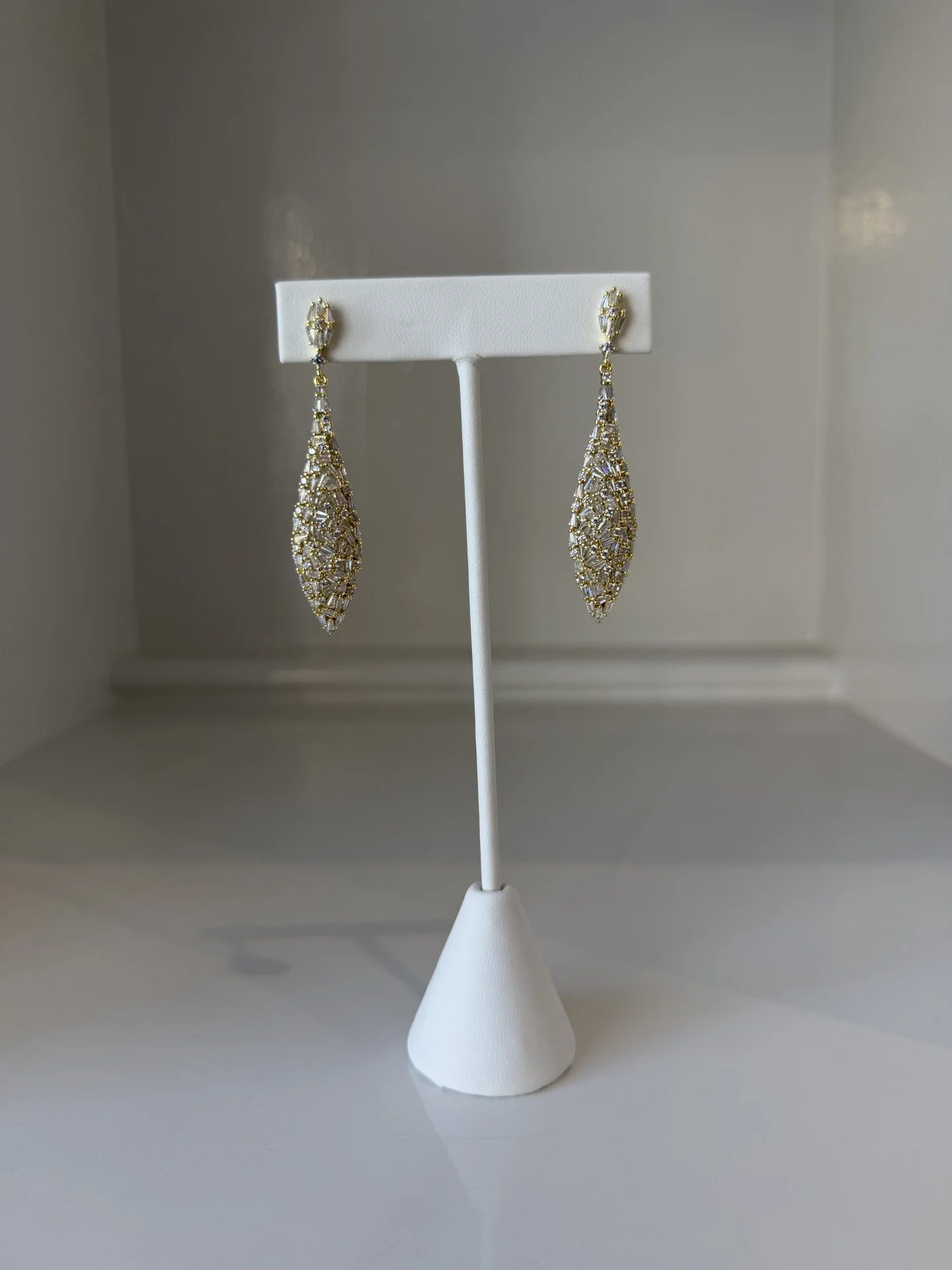 CZ Valeria Earring-Gold
