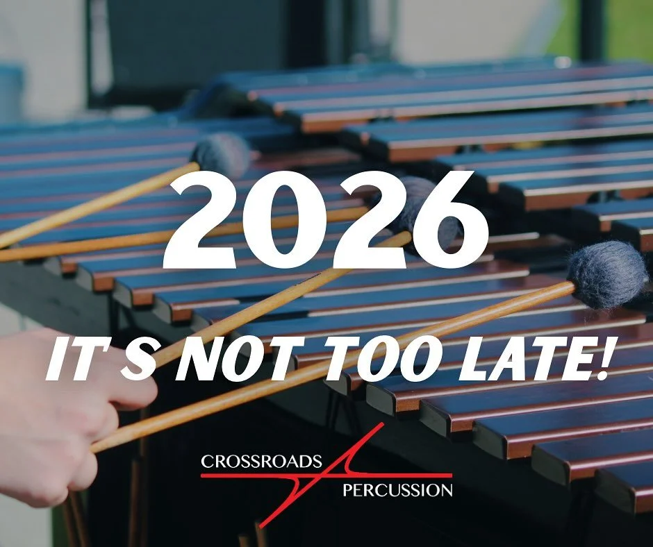 Weren't able to make it to an Experience Event? Crossroads Percussion is accepting video auditions for our callback audition camp on October 26th! For more information, email our XRP Ensemble Director Luke Sesker at xrpercussion@crossroadsindoor.org.