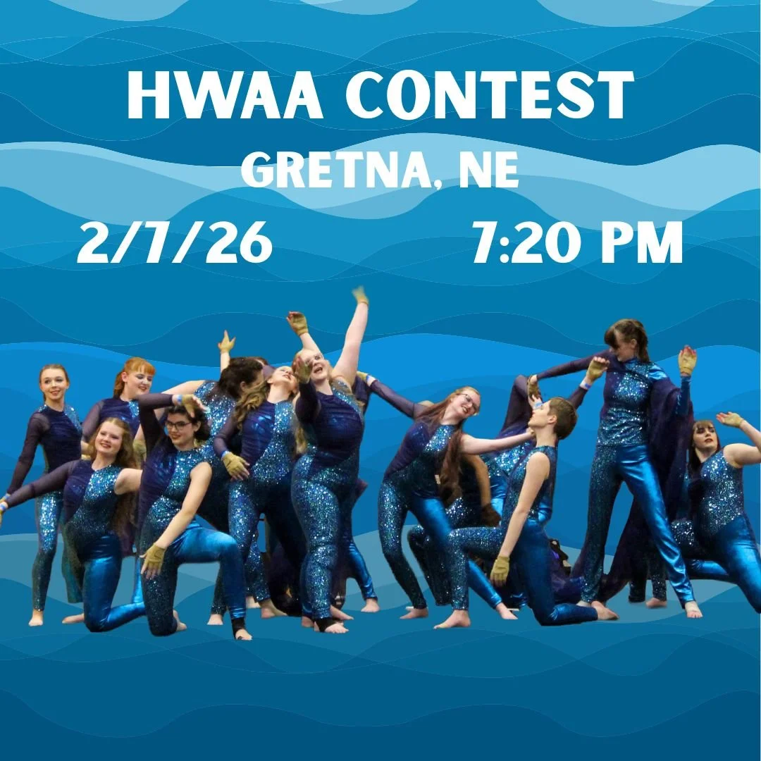 Come see XRG perform today in Gretna, NE at HWAA Contest! Performance at 7:20pm #CrossroadsIndoor #XRG #WGI