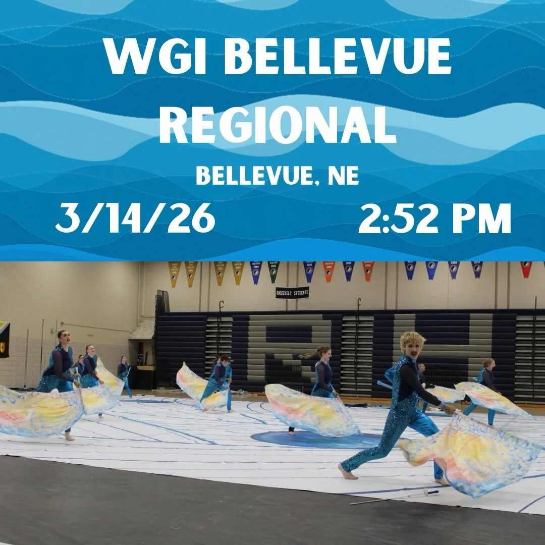 It&rsquo;s a regional day!!! Catch XRG performing today in Bellevue, NE at 2:52pm.  #XRIndoor #WGI #XRG